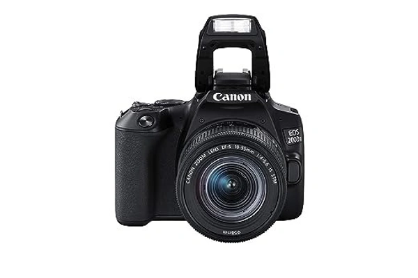 CANON Canon EOS 200D II Digital SLR Camera with EF-S 18-55mm f4 is STM Lens - DIGIC 8 & 24.1MP (Black)