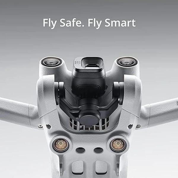 DJI Mini 3 Pro (DJI RC) – Lightweight and Foldable Camera Drone with 4K/60fps Video, 48MP Photo, 34-min Flight Time, Tri-Directional Obstacle Sensing, Ideal for Aerial Photography and Social Media