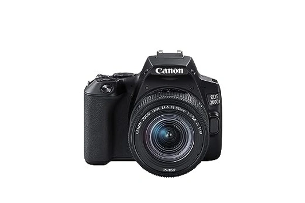 CANON Canon EOS 200D II Digital SLR Camera with EF-S 18-55mm f4 is STM Lens - DIGIC 8 & 24.1MP (Black)