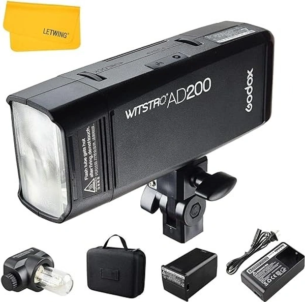 godox GODOX AD 200 Pocket Flash, Black