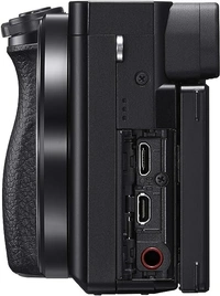 SONY Sony Alpha ILCE 6100L 24.2 MP Mirrorless Digital SLR Camera with 16-50 mm Power Zoom Lens | APS-C Sensor | Fast Auto Focus,Real-time Eye AF,Real-time Tracking | 4K Vlogging Camera - Black
