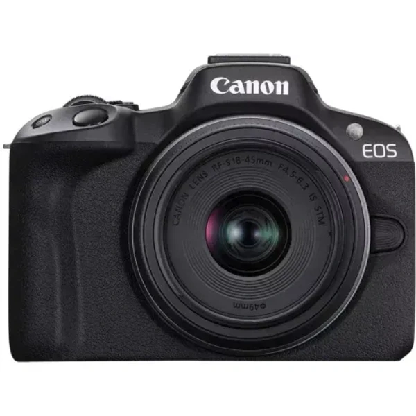 Canon Digital Camera EOS R50 + RF-S 18-45 IS STM BK