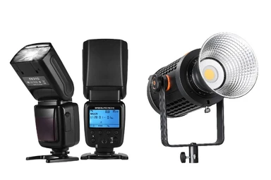 VIDEO LIGHTS AND FLASHES