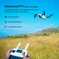 IZI Spectra Combo, 4K HDR Drone, Night Vision, 1-Inch CMOS, 102 Min Flight, 22KM Range, Tri-detect Obstacle Avoidance,1 key RTH