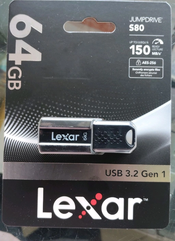 Lexar 64gb S80 150mb/s Usb 3.2 Gen 1 Drive