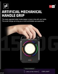 NANTUPRO N500BT Video light
