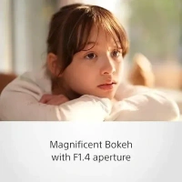 Sony E Mount FE 50mm F1.4 GM Full-Frame Lens (SEL50F14GM) | Standard Prime| Beautiful Bokeh | Premium G Master