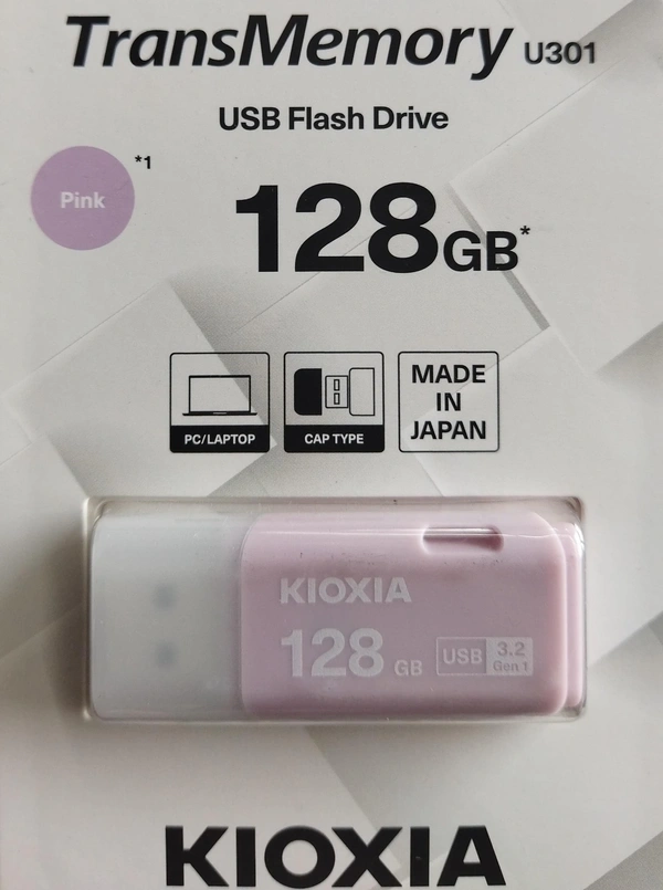 KIOXIA TransMemory U301 USB Flash Drive 128GB