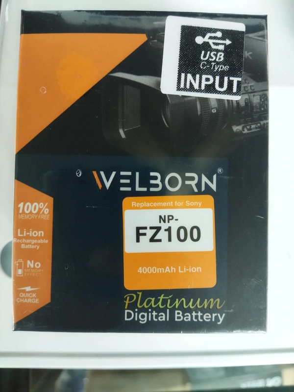  Welborn Sony FZ-100 Battery Plate + USB