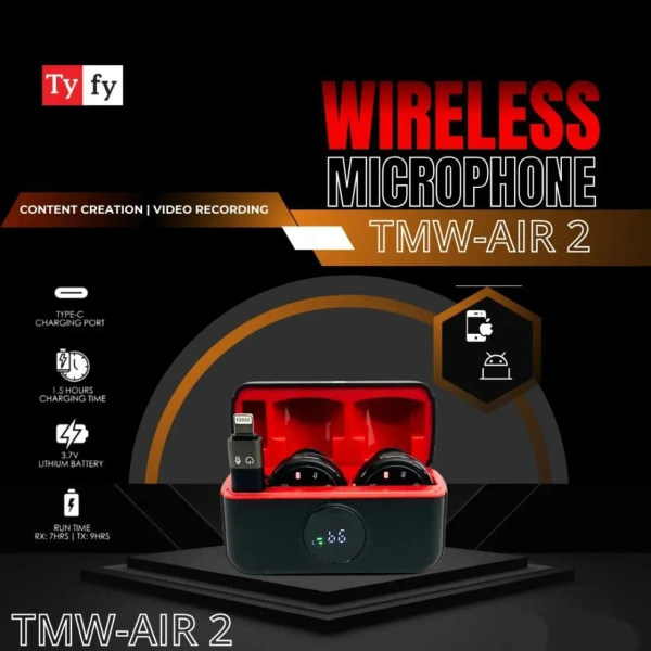  Tyfy TMW-AIR 2 WIRELESSS MICROPHONE