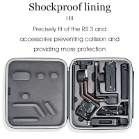 Portable Carrying Storage Case Compatible with DJI Ronin RS 3 Gimbal Protective Handbag Case Shoulder Bag