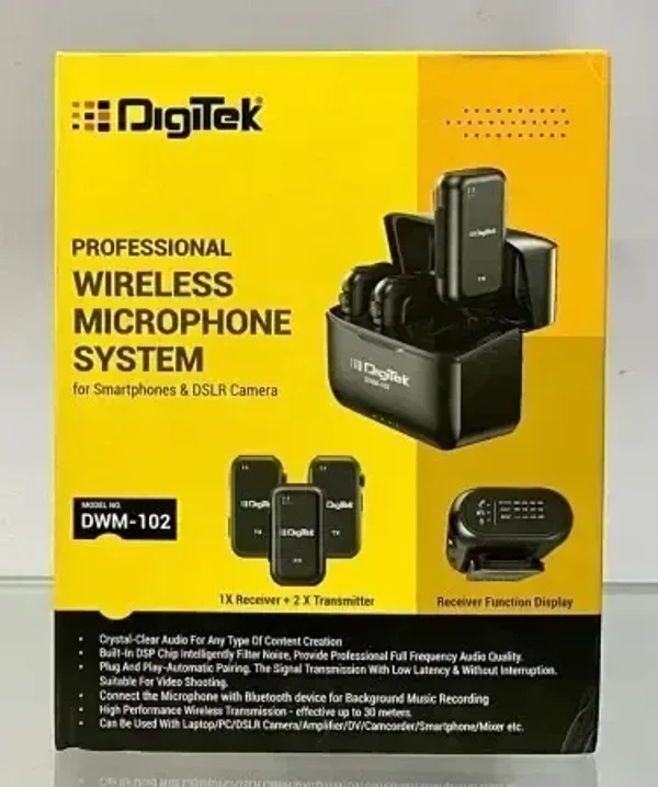 Digitek (DWM-102) Professional Wireless Microphone