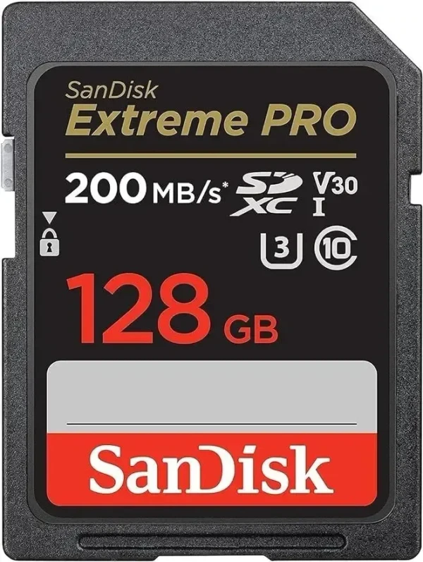 SanDisk Extreme Pro SD UHS I 128GB Card