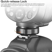 GODOX TT685II-N TTL Flash for Nikon Camera Flash Speedlite, 2.4G Wireless X System GN60 1/8000s HSS Flash, 0.1-2.6s Recycle Time, Quick-Release Lock, Compatible for Nikon DSLR Cameras