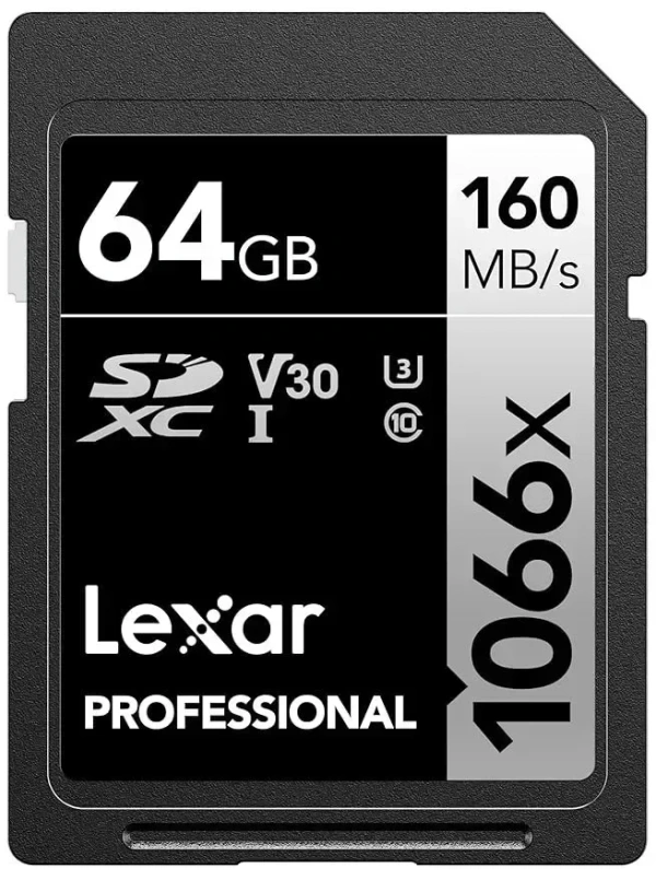 Lexar® Professional 1066x SDXC™ UHS-I Card SILVER Series