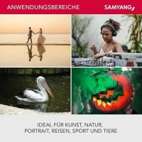 Samyang AF 85mm F1.4 E Auto Focus Lens - Black