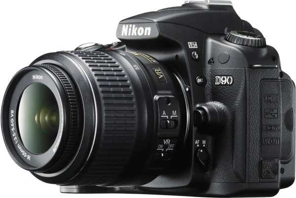 NIKON D90 WITH 18-55 LENS