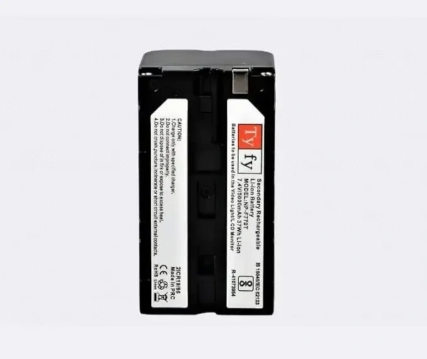 TYFY F770T (Video Light) Battery (5000 mAh) Rechargeable Lithium-ion Battery Pack Compatible with SLT-A58M, SLT-A58K, SLT-A77V Camera