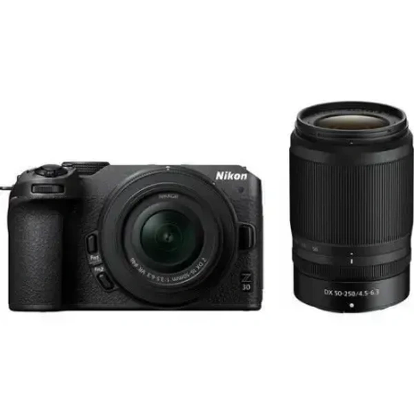 NIKON Z30 MIRRORLESS CAMERA WITH 16-50MM AND 50-250MM LENSES