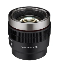 Samyang V-AF 75mm T1.9 FE Lens for Sony E (Black)