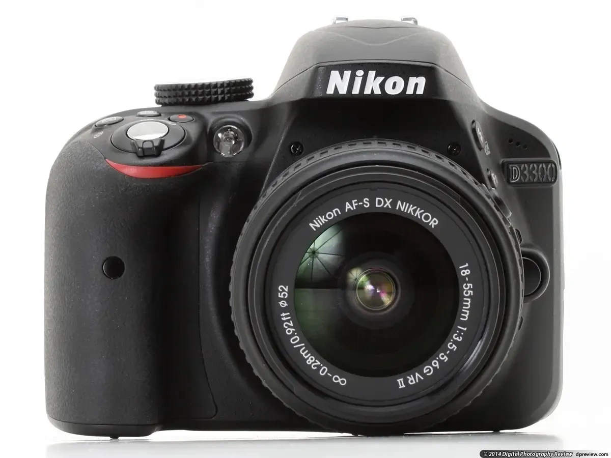 Nikon D3300 DSLR with 18-55mm Lens – 24.2MP, Full HD Video  