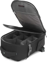 MOBIUS SCREENSHOT 100% WATERPROOF DSLR BACKPACK CAMERA BAG WITH RAIN COVER DSLR Camera with Lens 18-135mm Lens -3 Nos EF 70-200 50MM 85MM Flash Charger and Monopod. Camera Bag  (Black)