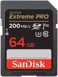 Sandisk Card Extreme PRO 64GB 200mps 