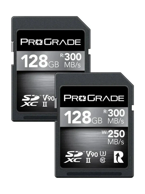 PROGRADE DIGITAL SDXC UHS-II V90 300R MEMORY CARD (PACK OF 2)