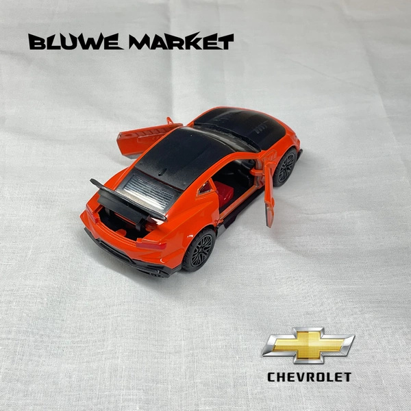 Chevorlet Camero 1/32 - Diecast Metal Toy Car - Orange 