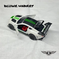 Bentley Continental Gt 1/32 Diecast Metal Toy Car - Green 
