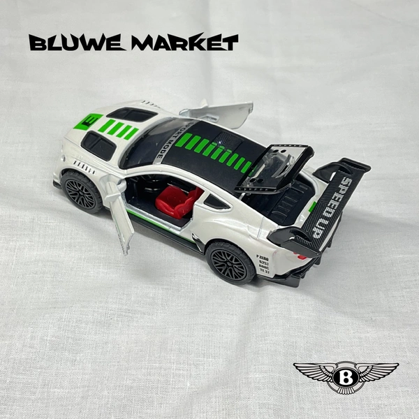 Bentley Continental Gt 1/32 Diecast Metal Toy Car - Green 
