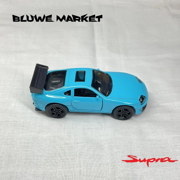 Toyota Supra 1/32 Diecast Metal Toy Car - Blue