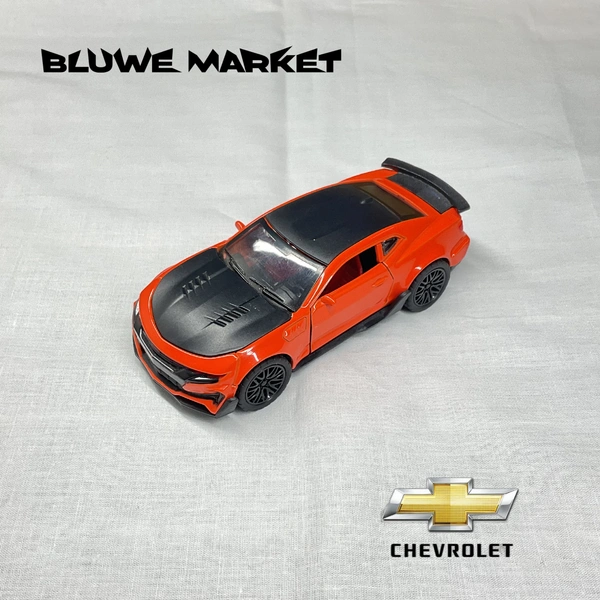 Chevorlet Camero 1/32 - Diecast Metal Toy Car - Orange 