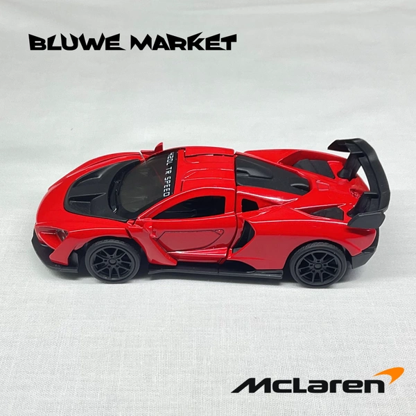 McLaren Senna Metal Diecast Toy Car 1/43 - Red