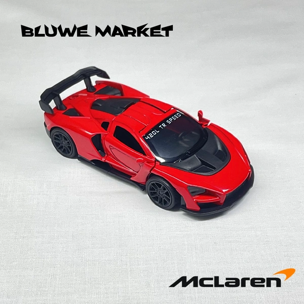 McLaren Senna Metal Diecast Toy Car 1/43 - Red