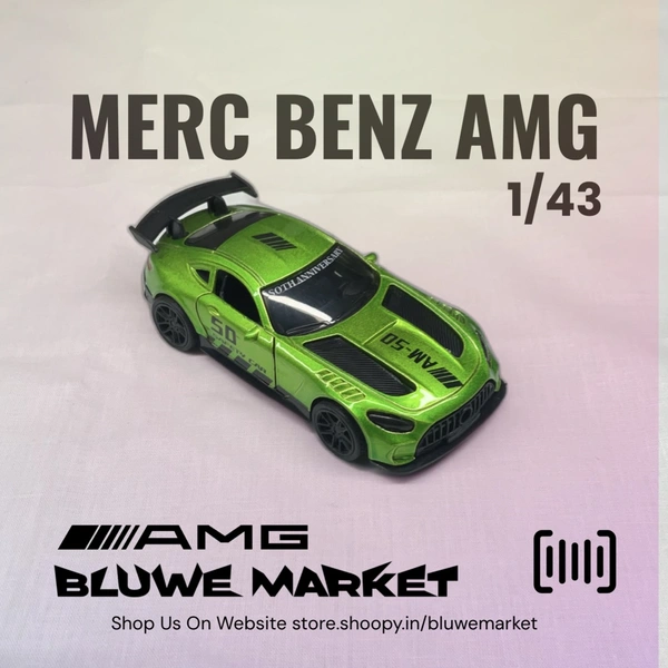 Mercedes Benz Amg Diecast Metal Toy Car 1/43 