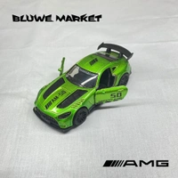 Mercedes Benz Amg Diecast Metal Toy Car 1/43  - Green