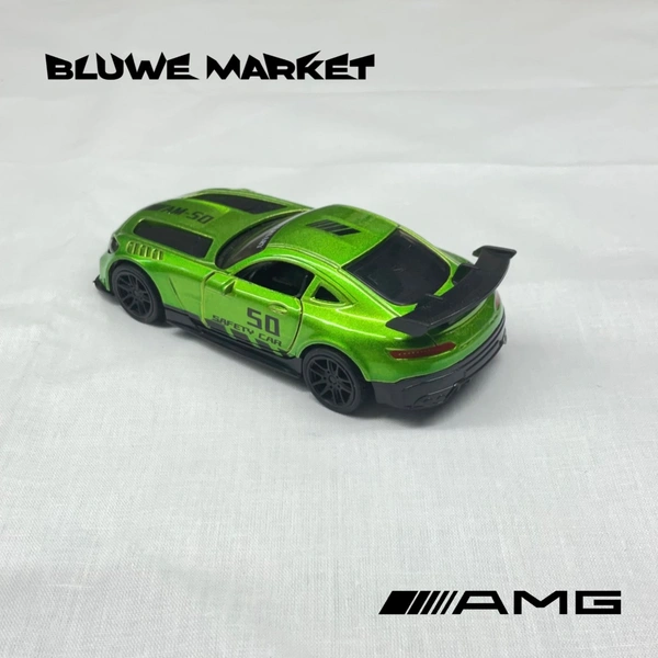 Mercedes Benz Amg Diecast Metal Toy Car 1/43  - Green