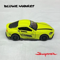 Supra MK4 1/43 Diecast Metal Toy Car - Electric Lime