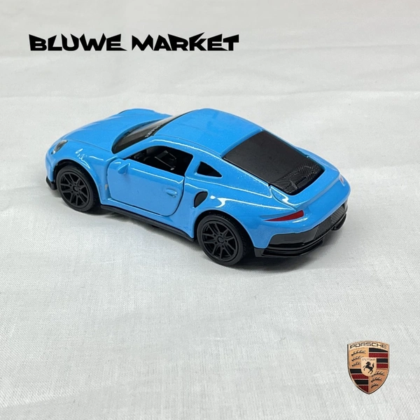 Porsche 911 1/43 Diecast Metal Toy Car  - Bright Turquoise