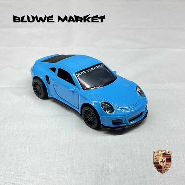 Porsche 911 1/43 Diecast Metal Toy Car  - Bright Turquoise
