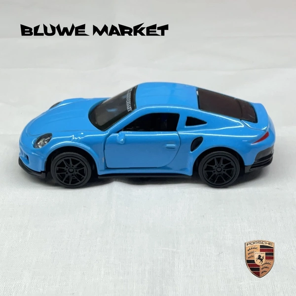 Porsche 911 1/43 Diecast Metal Toy Car  - Bright Turquoise