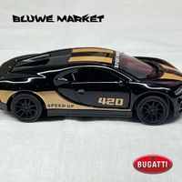 Bugatti Chiron 1/43 Diecast Metal Toy Car - Black