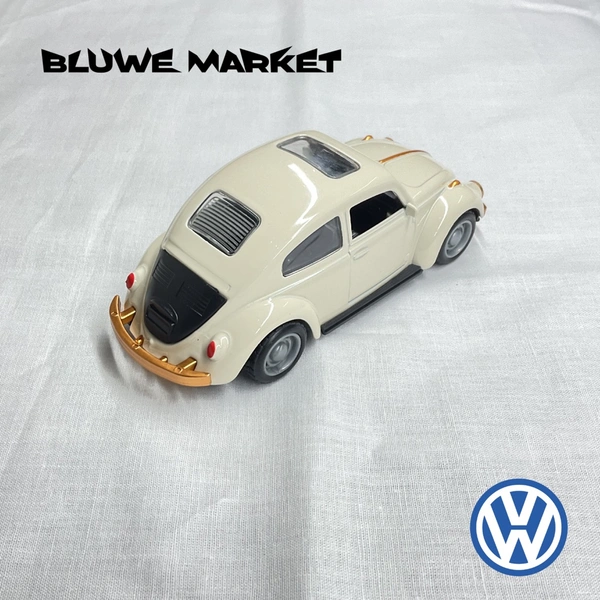 Beetle  White 1/32 Diecast Metal Toy Car