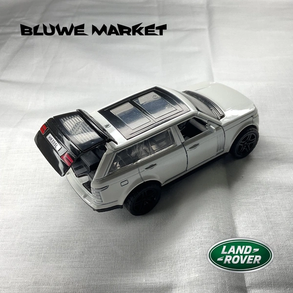 Range Rover 1/32 - Diecast Metal Toy Car - White 
