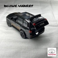 Toyota Land Cruiser 1/32 - Diecast Metal Toy Car - Black 