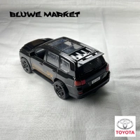Toyota Land Cruiser 1/32 - Diecast Metal Toy Car - Black 