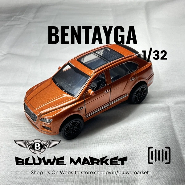 Bentley Bentayga 1/32 - Diecast Metal Toy Car - Brown 