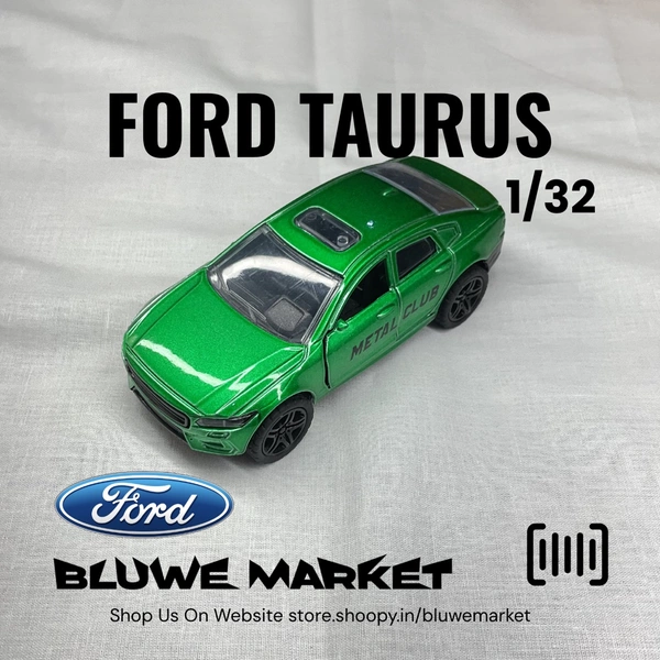 Ford Taurus 1/32 - Diecast Metal Toy Car - Green