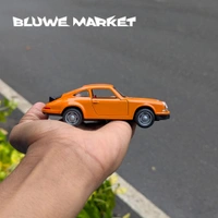 Porsche 911 Vintage 1/36 Scale Diecast Metal Car  - Orange